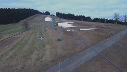 Lanovka - pohled nahoru