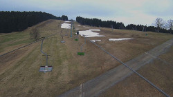 Lanovka - pohled nahoru