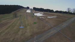 Lanovka - pohled nahoru