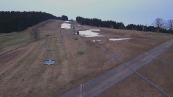 Lanovka - pohled nahoru