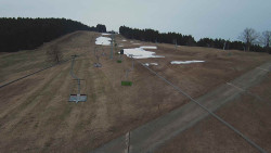 Lanovka - pohled nahoru