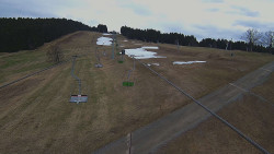 Lanovka - pohled nahoru