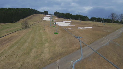 Lanovka - pohled nahoru