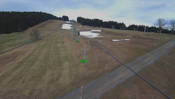 Lanovka - pohled nahoru