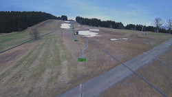 Lanovka - pohled nahoru