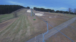 Lanovka - pohled nahoru