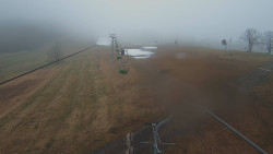 Lanovka - pohled nahoru