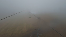 Lanovka - pohled nahoru