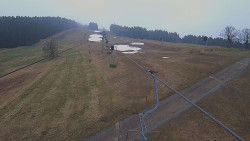 Lanovka - pohled nahoru