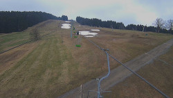 Lanovka - pohled nahoru