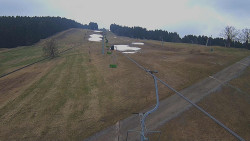 Lanovka - pohled nahoru