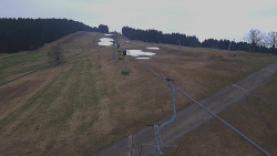 Lanovka - pohled nahoru