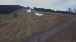 Lanovka - pohled nahoru