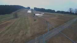 Lanovka - pohled nahoru