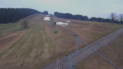 Lanovka - pohled nahoru