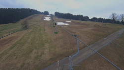 Lanovka - pohled nahoru