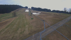 Lanovka - pohled nahoru