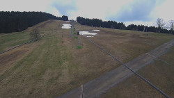 Lanovka - pohled nahoru