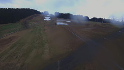 Lanovka - pohled nahoru