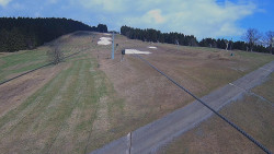 Lanovka - pohled nahoru