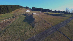 Lanovka - pohled nahoru