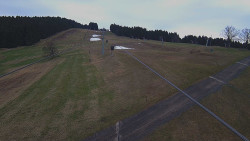 Lanovka - pohled nahoru