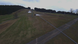 Lanovka - pohled nahoru