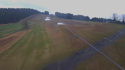 Lanovka - pohled nahoru