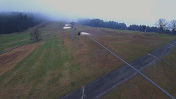 Lanovka - pohled nahoru