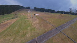 Lanovka - pohled nahoru