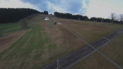 Lanovka - pohled nahoru