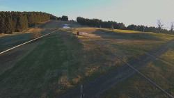 Lanovka - pohled nahoru