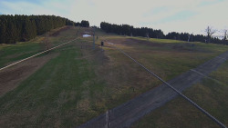 Lanovka - pohled nahoru