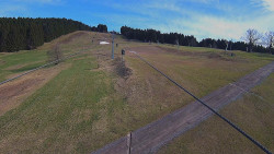 Lanovka - pohled nahoru