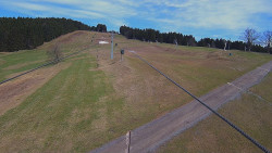 Lanovka - pohled nahoru