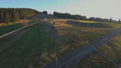 Lanovka - pohled nahoru