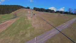 Lanovka - pohled nahoru