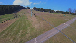 Lanovka - pohled nahoru