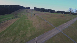 Lanovka - pohled nahoru