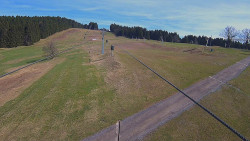 Lanovka - pohled nahoru