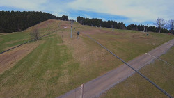 Lanovka - pohled nahoru