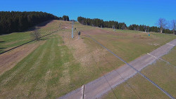 Lanovka - pohled nahoru