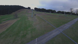 Lanovka - pohled nahoru