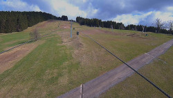 Lanovka - pohled nahoru