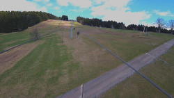 Lanovka - pohled nahoru