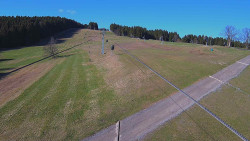 Lanovka - pohled nahoru