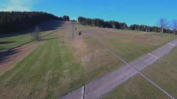 Lanovka - pohled nahoru