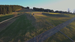 Lanovka - pohled nahoru