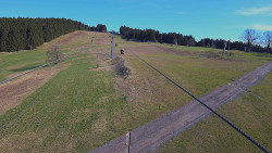 Lanovka - pohled nahoru