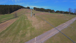 Lanovka - pohled nahoru